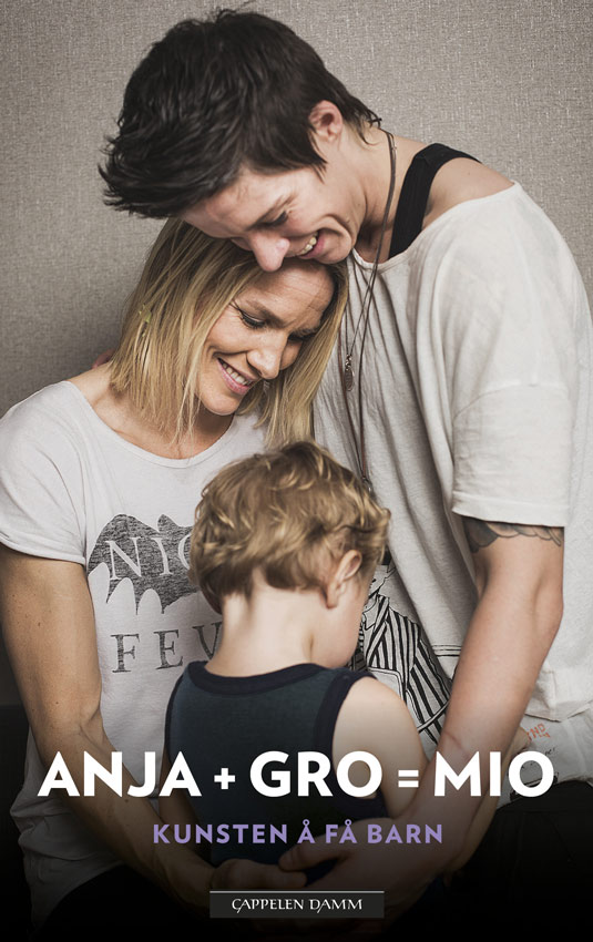 Cover til boken Anja + Gro = Mio av Gro Hammerseng-Edin